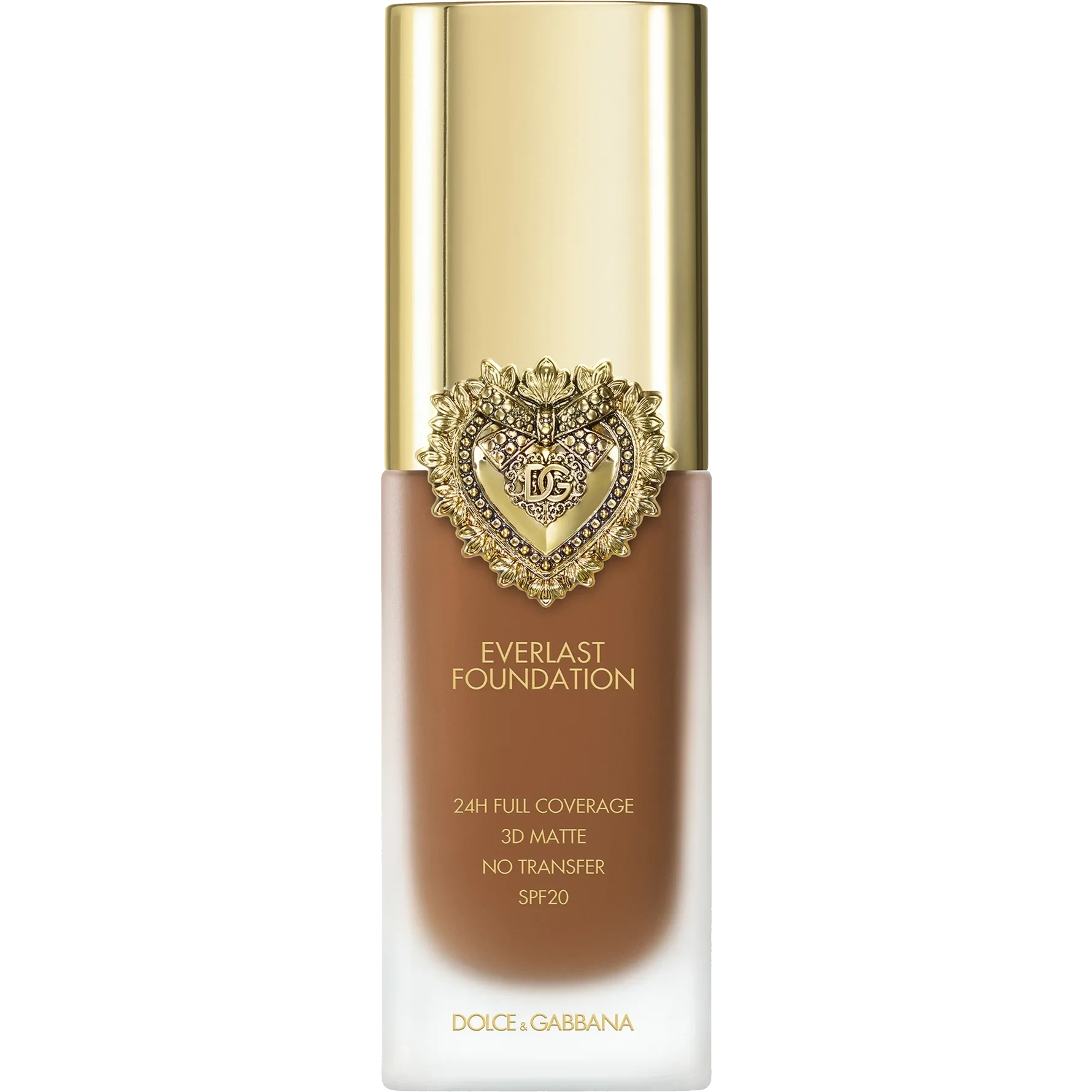 Dolce & Gabbana Everlast Foundation 24H Full Coverage 3D Matte No Transfer SPF20 30N Medium Deep