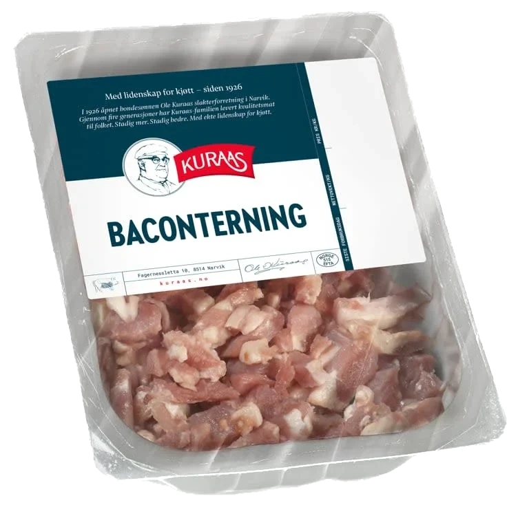 KURAAS Baconterninger 250g