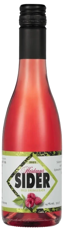 Sider m/Bringebær 37,5cl flaske Hardanger