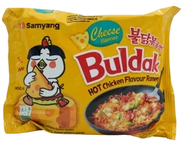 Samyang Cheese Flavor Hot Chicken Ramen Buldak 5 x