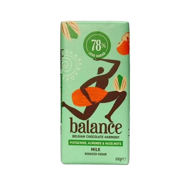Balance Belgian Chocolate Harmony - Pistachios, Almonds & Hazelnuts