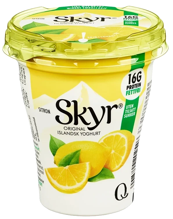 Skyr sitron beg   160g