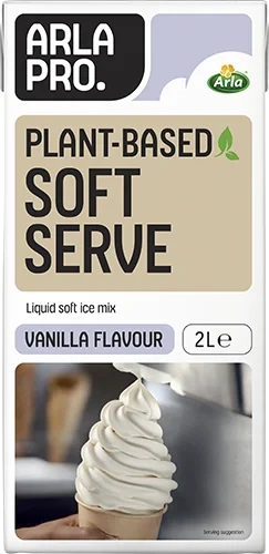 Växtbaserad mjukglassmix