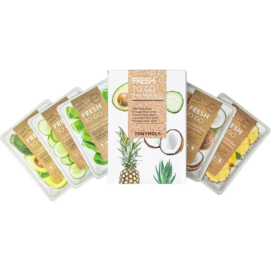 Tonymoly Fresh To Go Sheet Mask Set