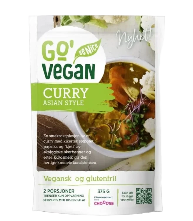Curry Asian Style 375g Go'Vegan