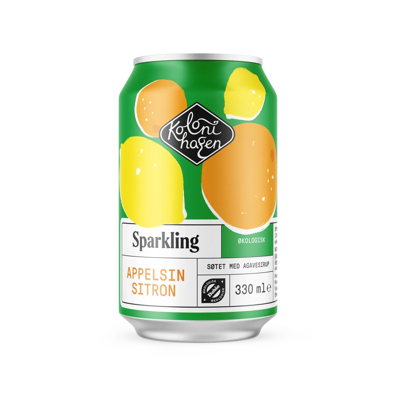 Sparkling appelsin & sitron 24x330ml