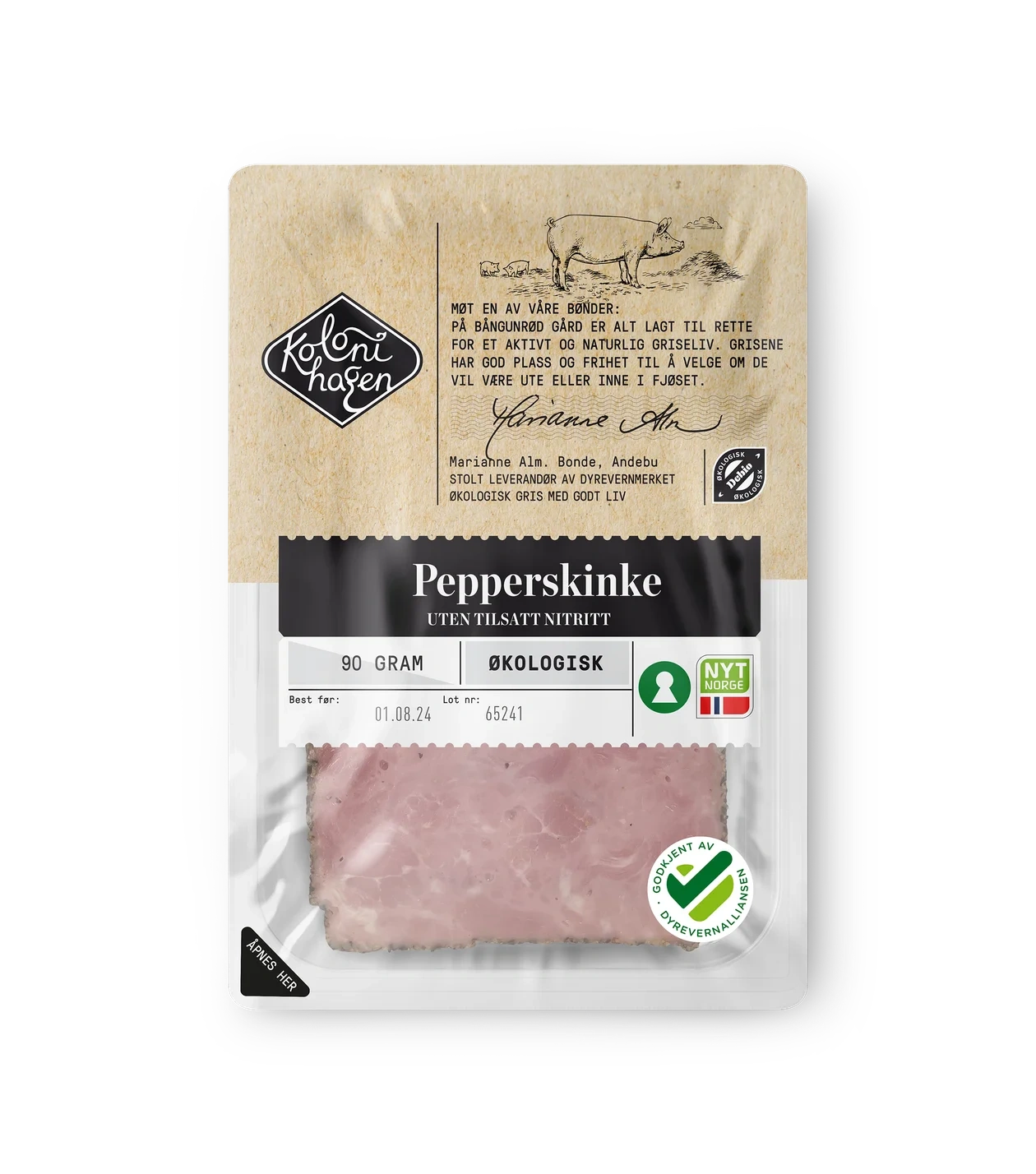 Pepperskinke økol.  90g