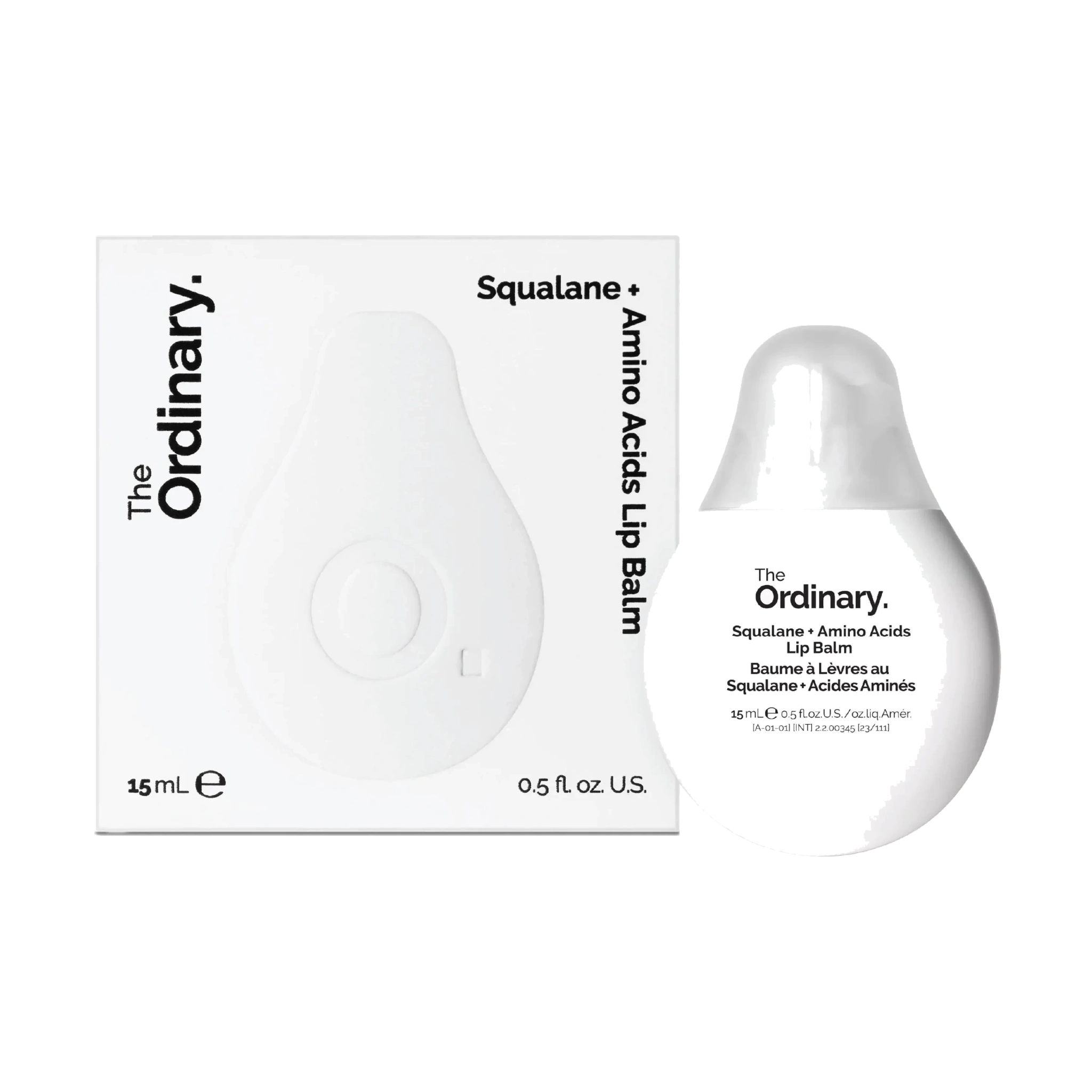 The Ordinary Squalane & Amino Acids Lip Balm, 15 ml