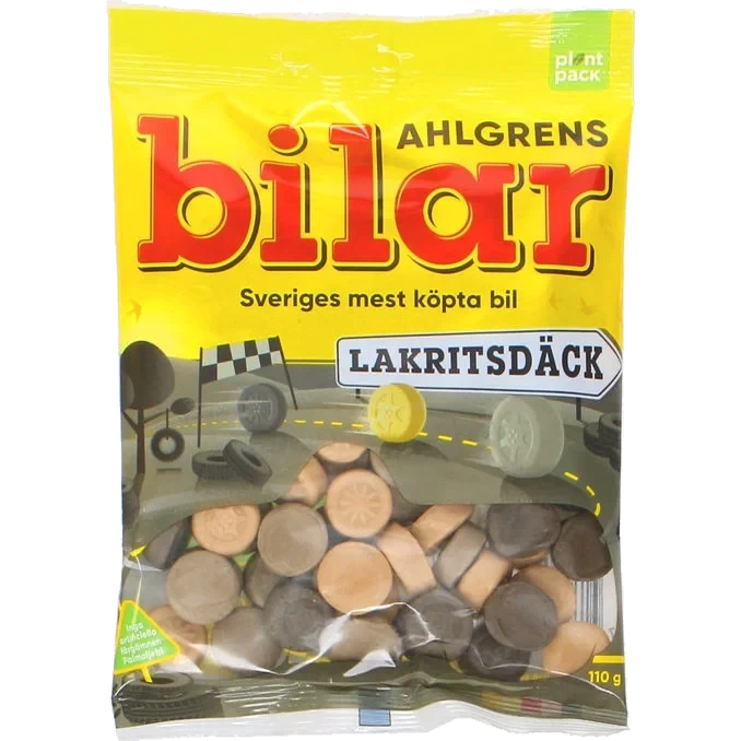 Bilar Lakritsdäck