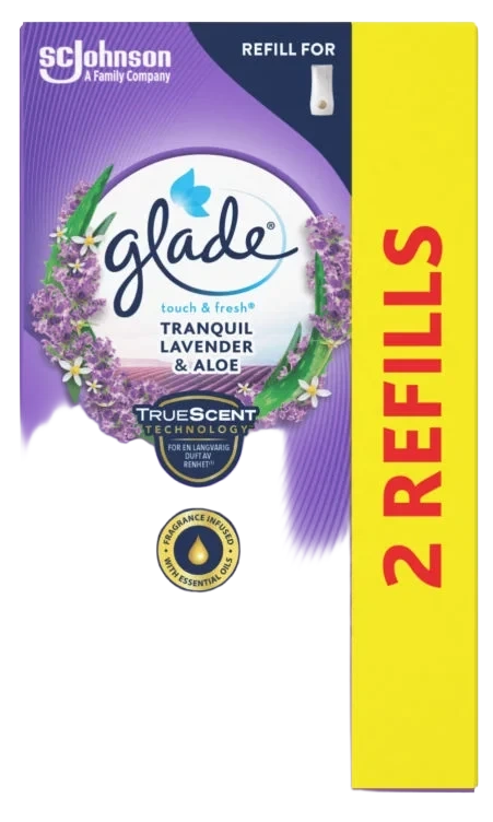 Glade Touch&Fresh Lavender Duo Refill 2x10ml