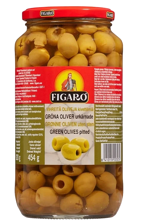 Olivengrønn u/sten    935g