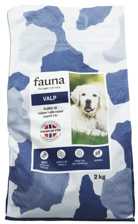 Fauna Valp Tørrfor 2kg