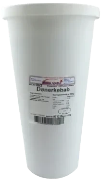 Dønerkebab m/Stang 5kg Bøtte
