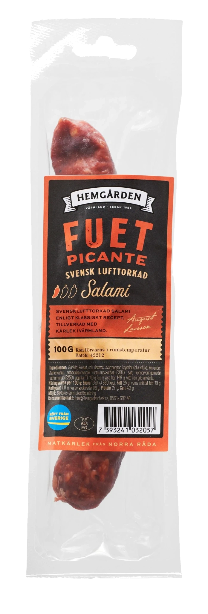 Fuet Picante 100 gr