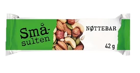 Småsulten Nøttebar 40g