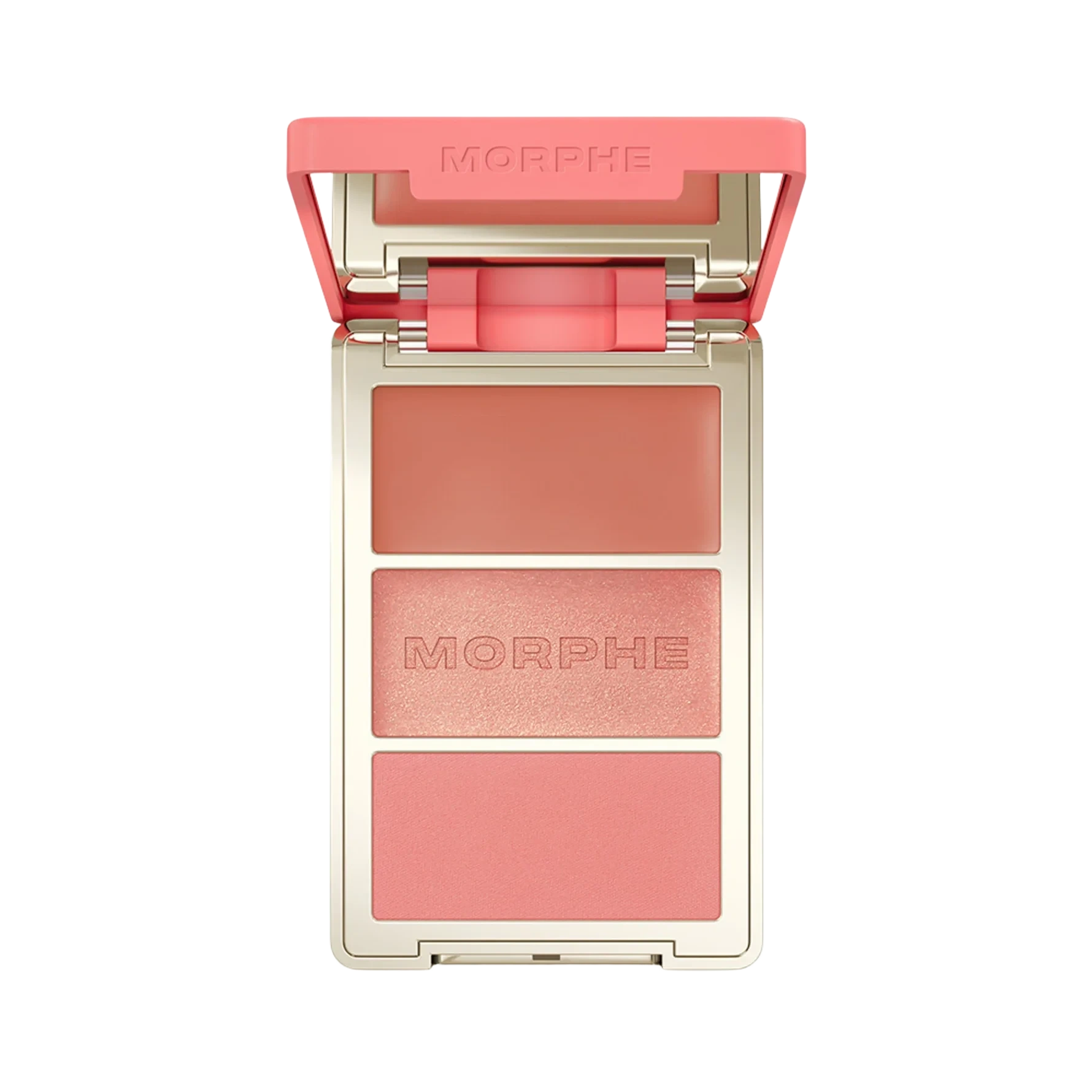 Morphe Cheek Thrills Multi-Finish Face Trio Beach Bonfire