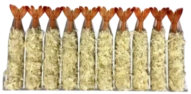 Breaded Torpedo Shrimps Blanched Tail 30g X 10pcs