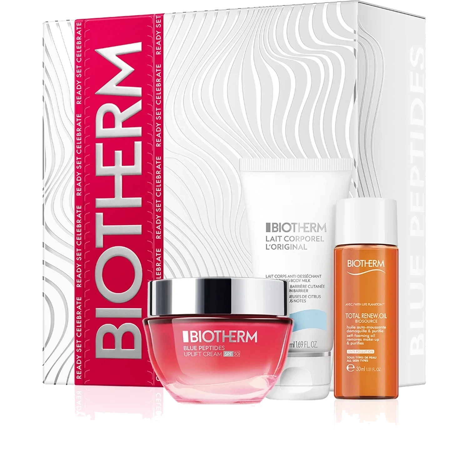 Biotherm Blue Peptides Uplift Cream SPF30 Holiday Set 2025