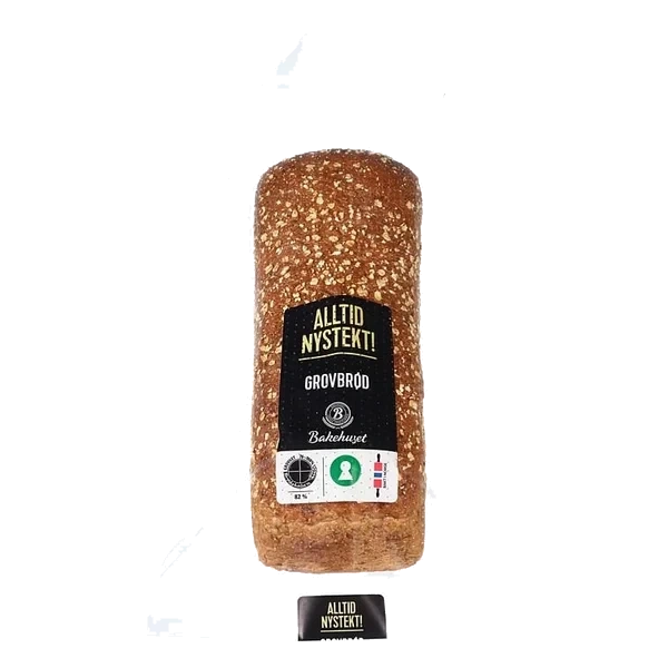 Grovbrød Butikkstekt 9x750g Bakehuset