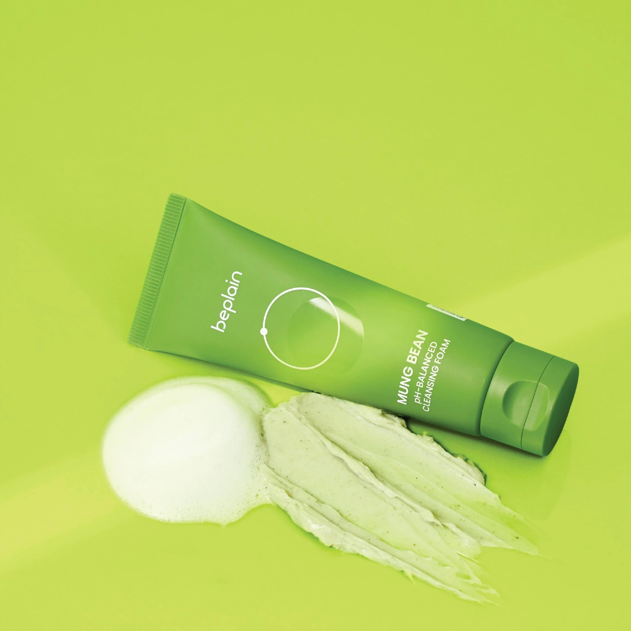 Beplain Mung Bean pH Balanced Cleansing Foam, 80 ml
