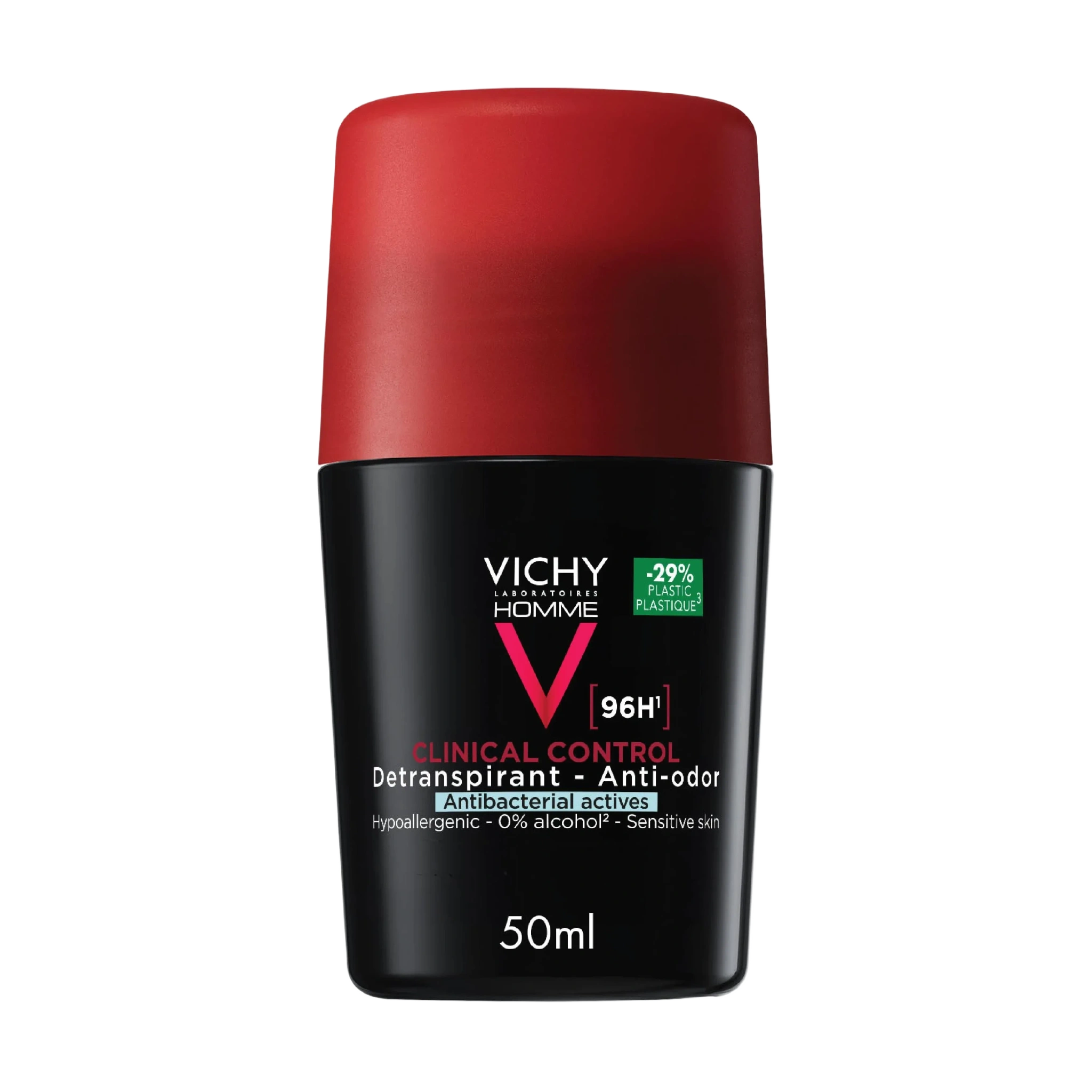 Homme 96H Clinical Control Roll-On