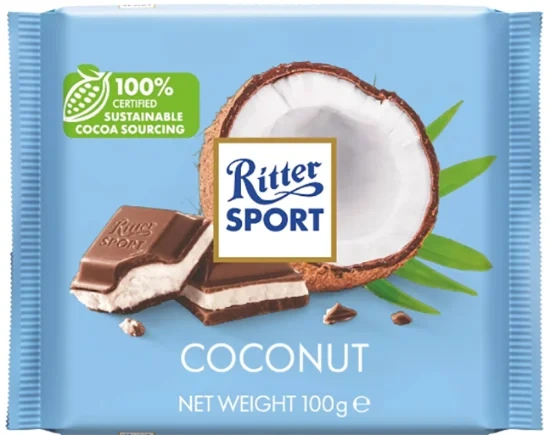 Ritter Sport Coconut 100g