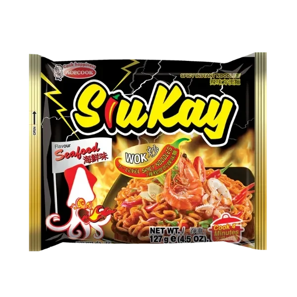 Siukay Nudler Sjømat 127g