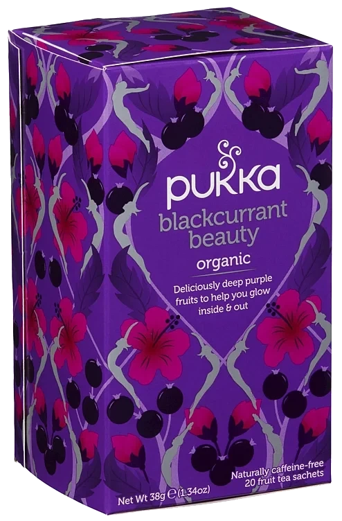 Blackcurrant beauty urtete  økol.   20stk