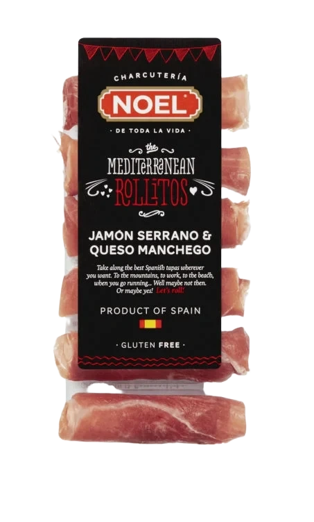 Serrano Skinke m/Manchego Ost 66g Noel