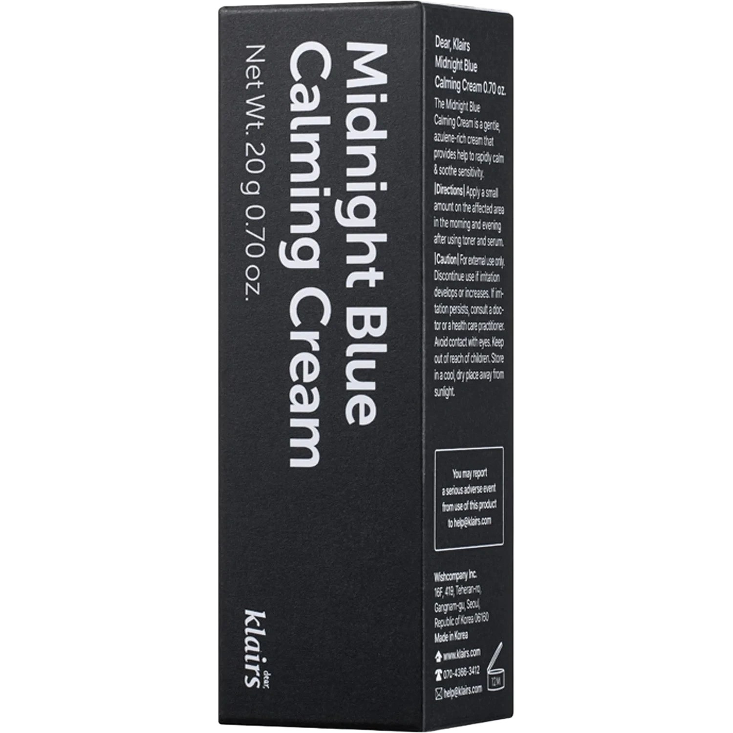 Klairs Midnight Blue Calming Cream