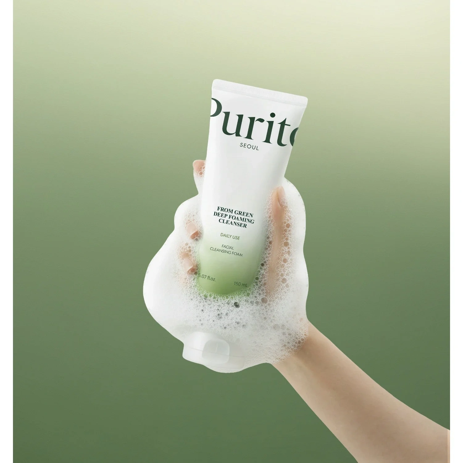 Purito From Green Deep Foaming Cleanser