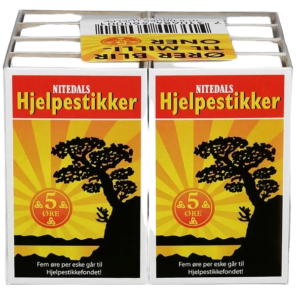 Fyrstikker Brukseske 8pk Nitedals