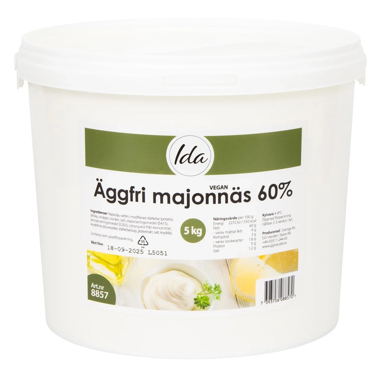 Majonnäs äggfri 60%