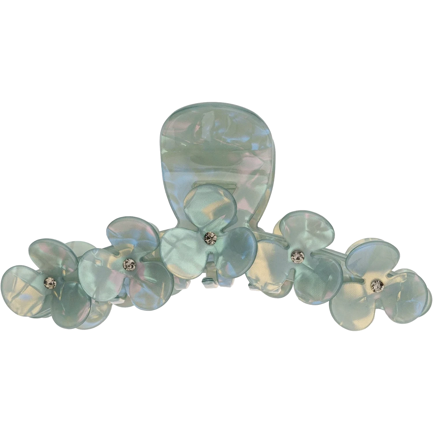 Dark Flower Hair Claw X Large