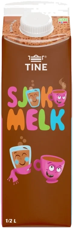 Sjokomelk 0,5l Tine