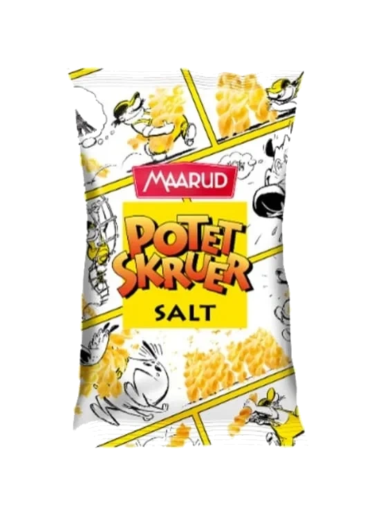 Potetskruer salt 90g