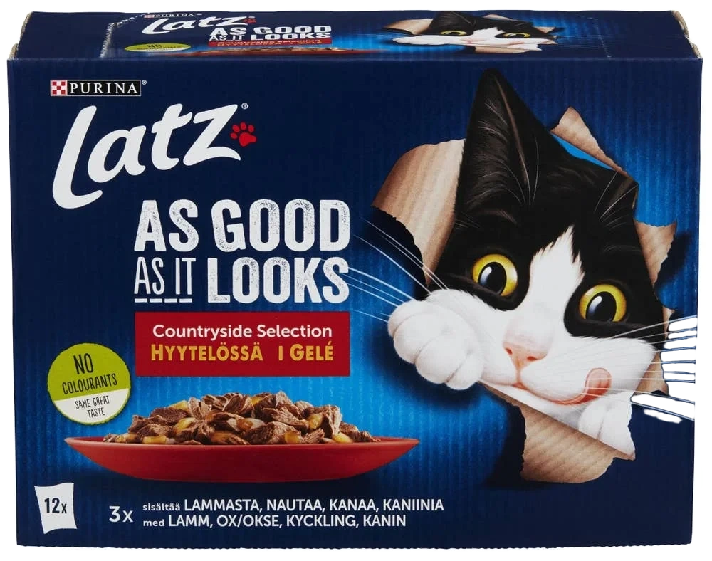 Latz Agail Countryside Selection i Gele 12pk 1020g