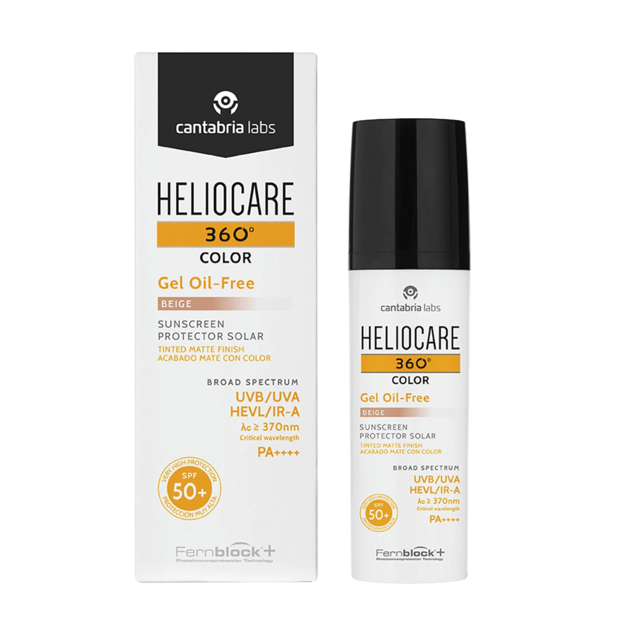 Heliocare 360° Color Gel Oil-Free SPF50, 50 ml