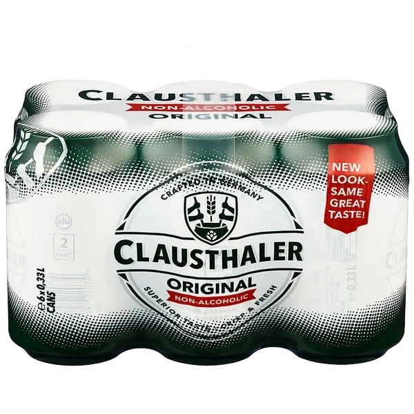 Clausthaler Original 0,33lx6 boks