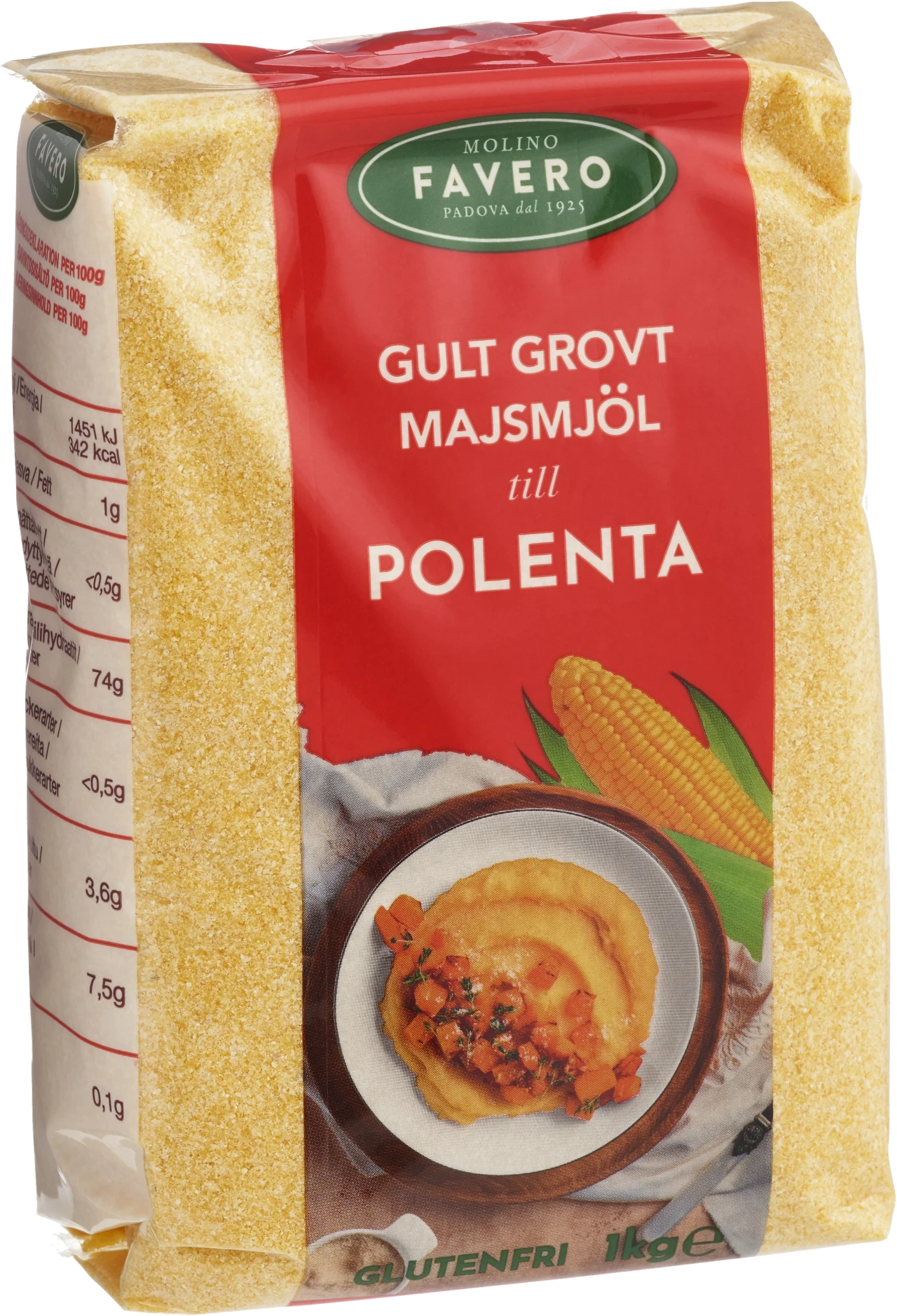 Majsmjöl grov