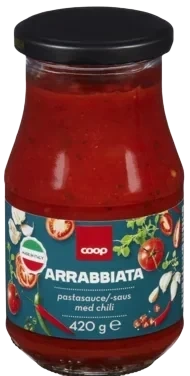 Pasta Sauce Garlic & Chili "arrabbiata"