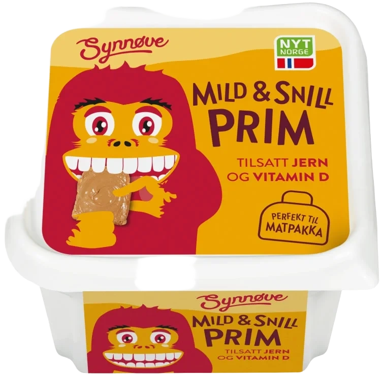 Prim Mild&Snill 190g Synnøve