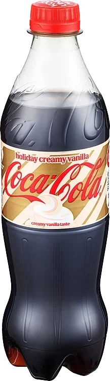 Coca-cola holiday creamy vanilla flaske  24x0,5l