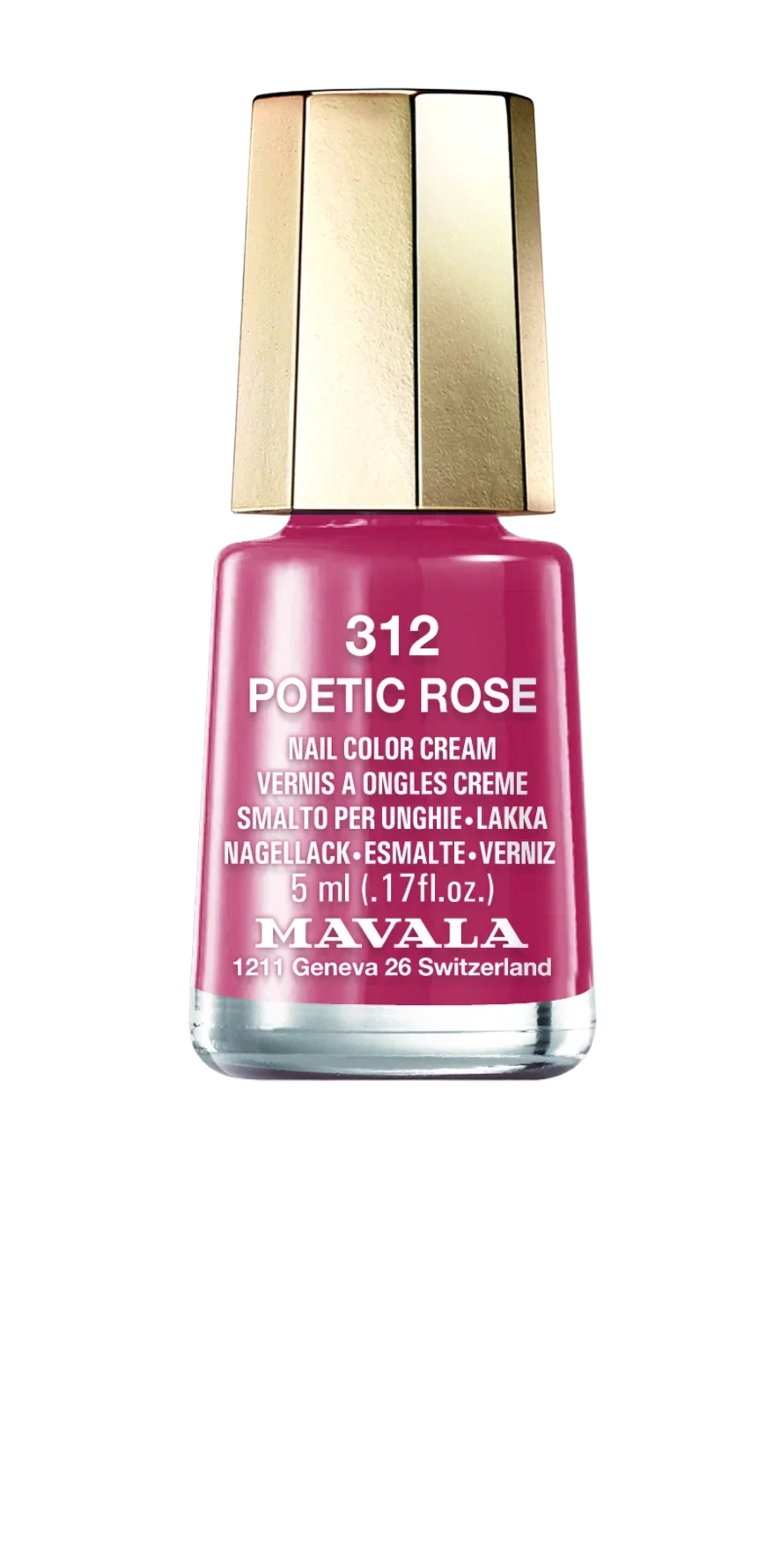 Mavala Mini Nail Polish 312 Poetic Rose