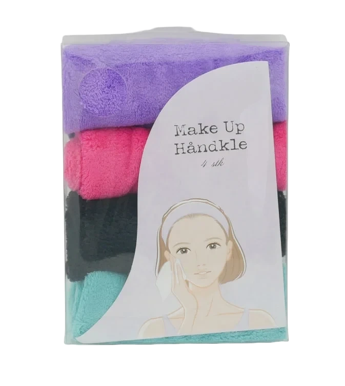 Make Up Håndkle 4stk 100% Polyester