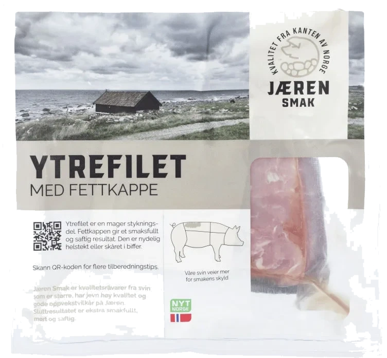 Svin Ytrefilet Ca0,8kg Jæren Smak