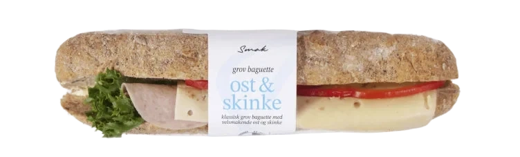 Baguette Ost&Skinke 210g Smak