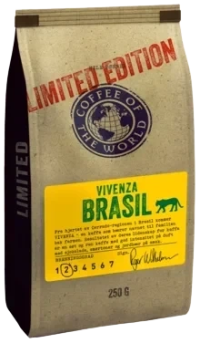 Cotw Limited Edition Vivenza - Brasil Hele Bønner 250g Kaffe