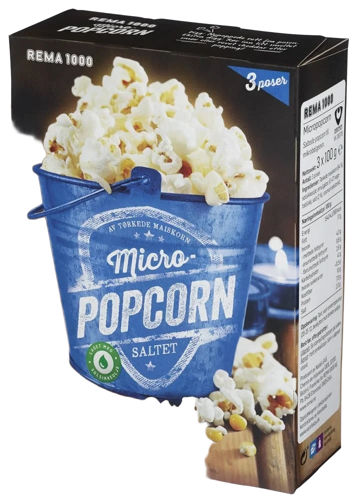 Micropopcorn 3pk, 300 g