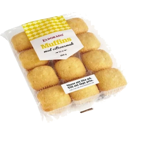 Citronmuffins med Citron 12-pack